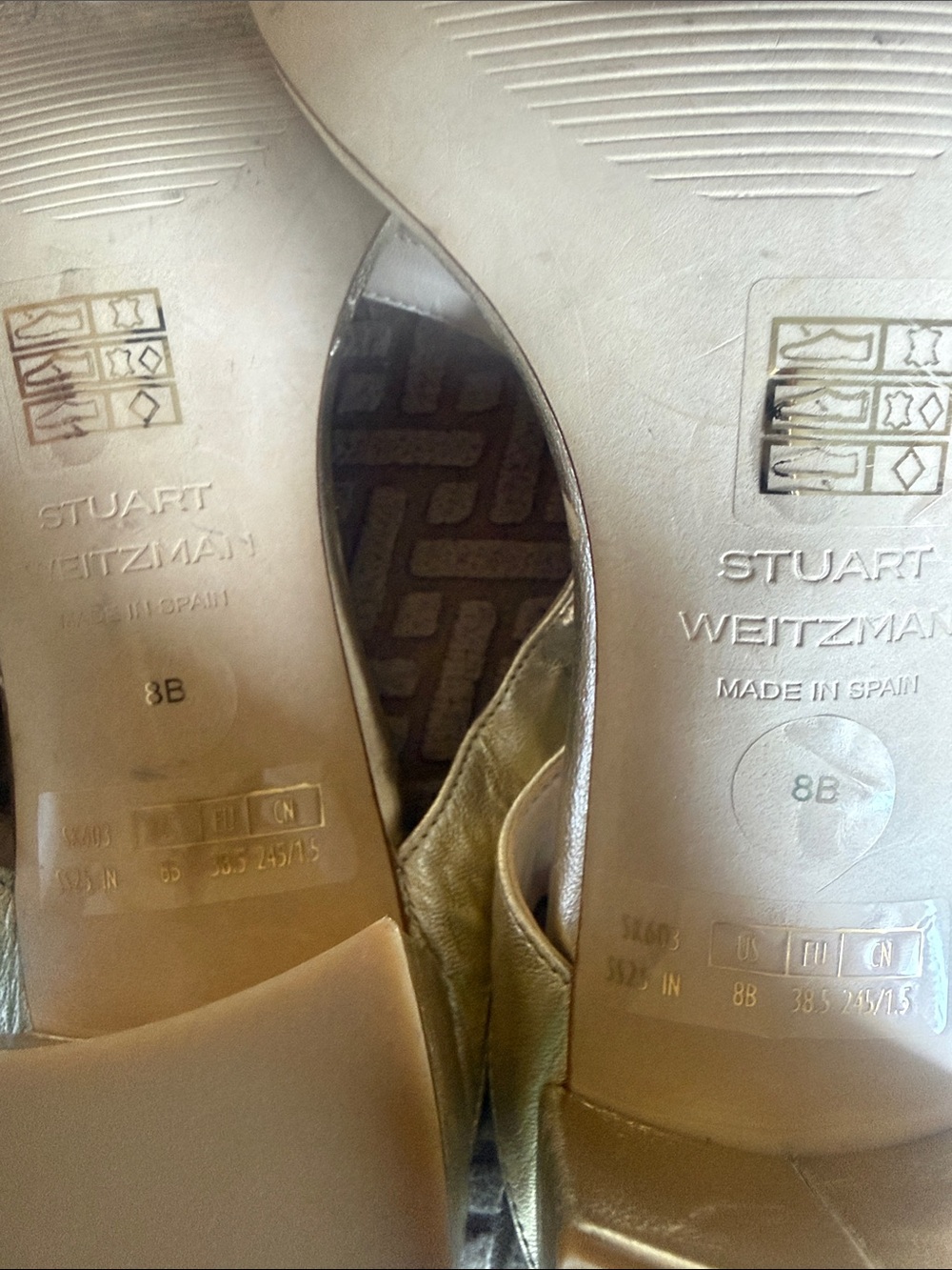 Stuart Weitzman Oasis 50 Block Sandal (Women) 8B NWOT - Picture 7 of 12